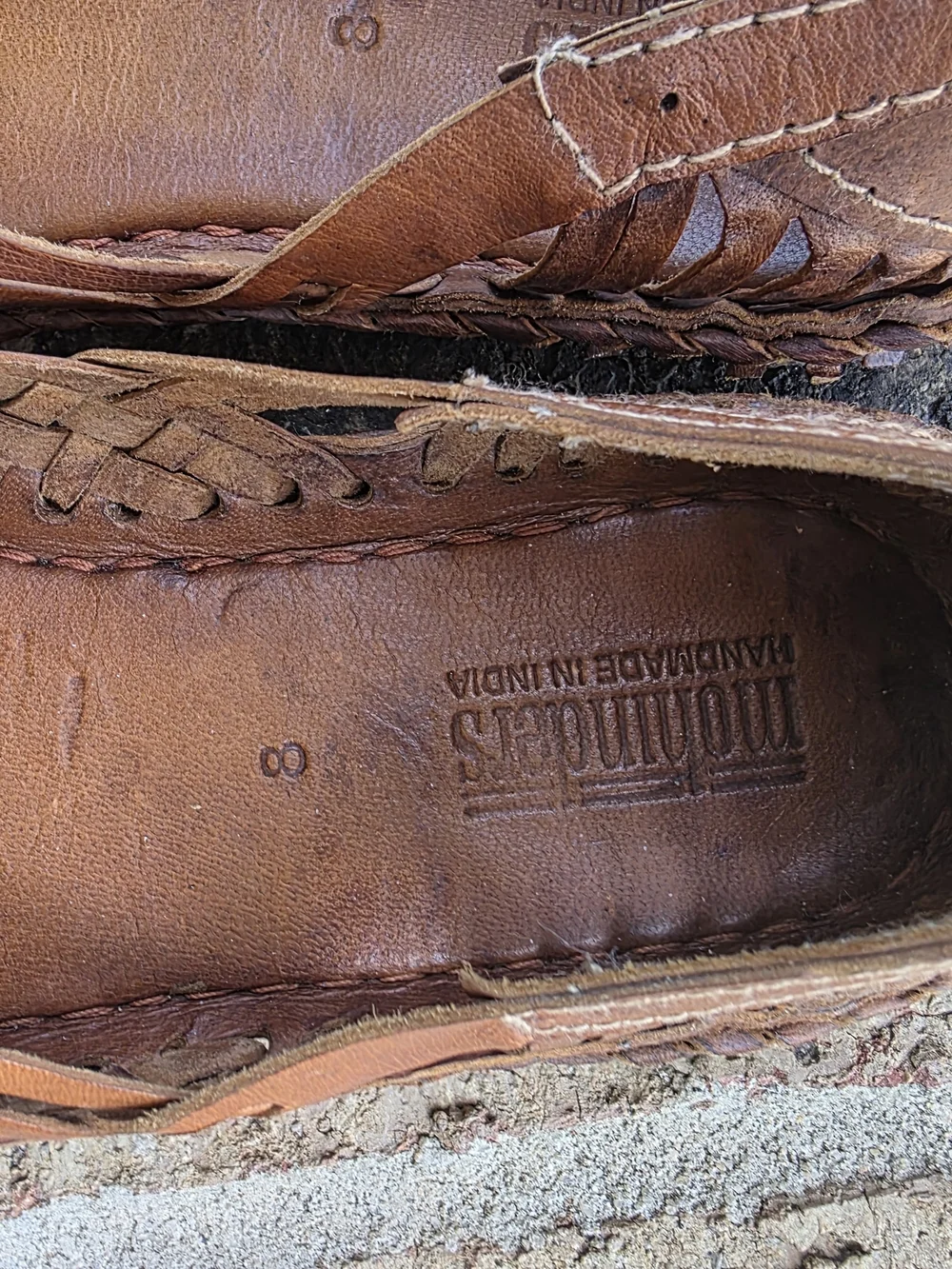 Mohinders Handmade Leather Loafers in Brown for Women